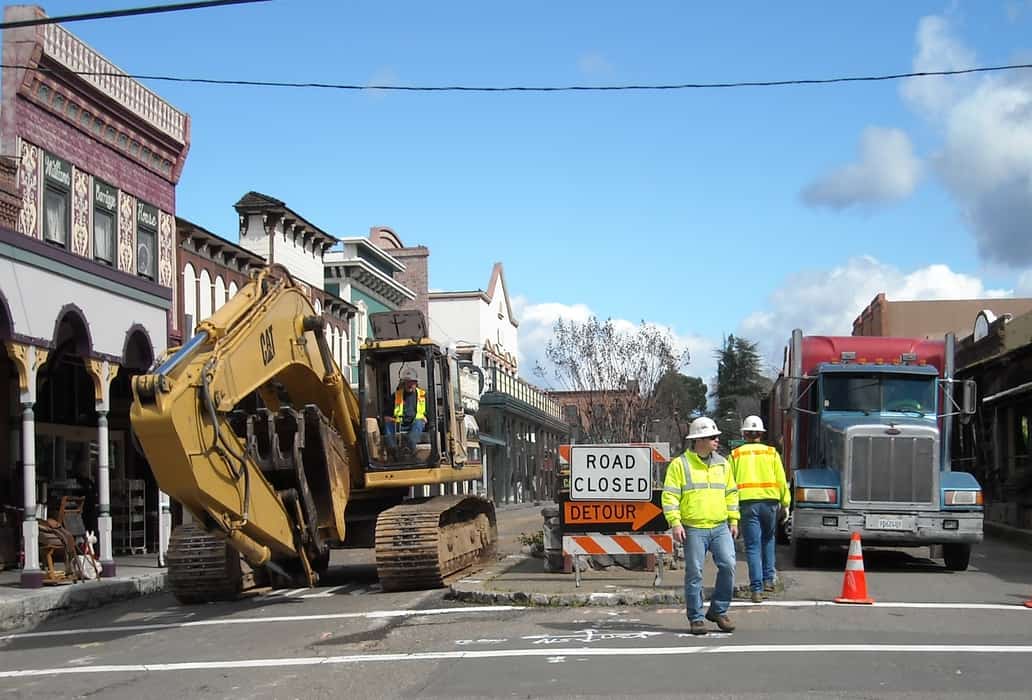 Construction for Sutter Street Revitalization Moves Steadily Along