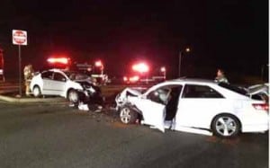 DUI Head-on crash in Folsom injures four