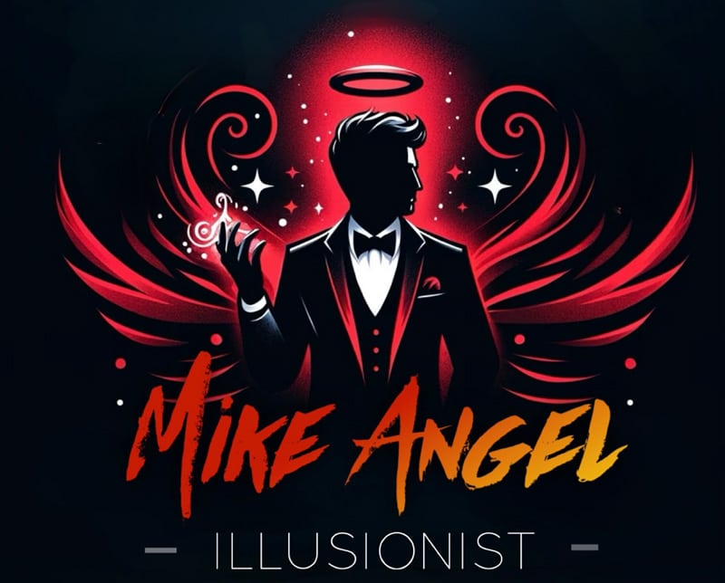 mike angel illusionist. image c/o Mike Angel.