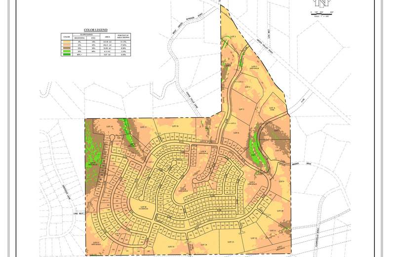 Green Valley proposed development. project screenshot.